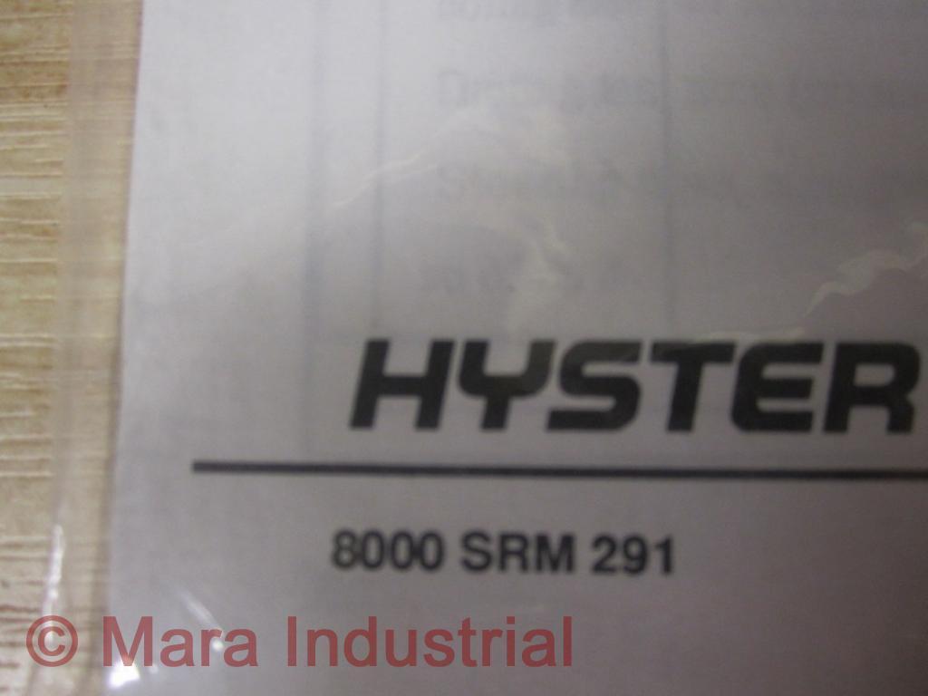 Hyster 897001 Maintenance Manual 1993 E25-35XL E/J40-60XL