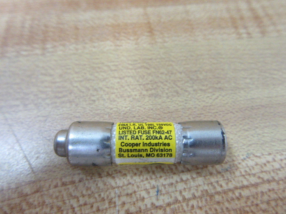 Bussmann LP-CC-6-1/4 Cooper Low-Peak Fuse LPCC614 (Pack of 7)