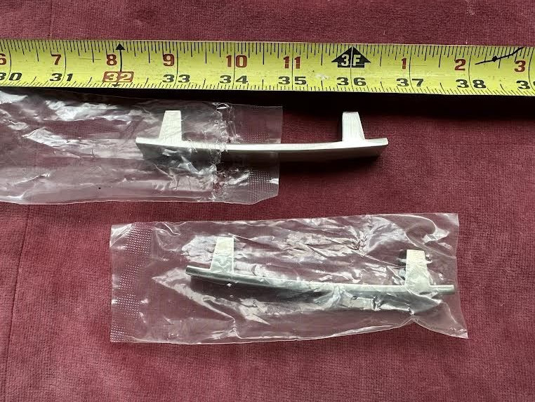 (1229.) Drawer Pulls – Satin Nickel Plated 3″ C/C – Lot of 2 nos.
