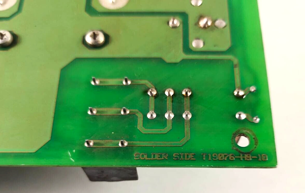Eltek A/S EP671B Pcb Card Comp.Side T19075-H9-11, Solder Side T19076-H9-10