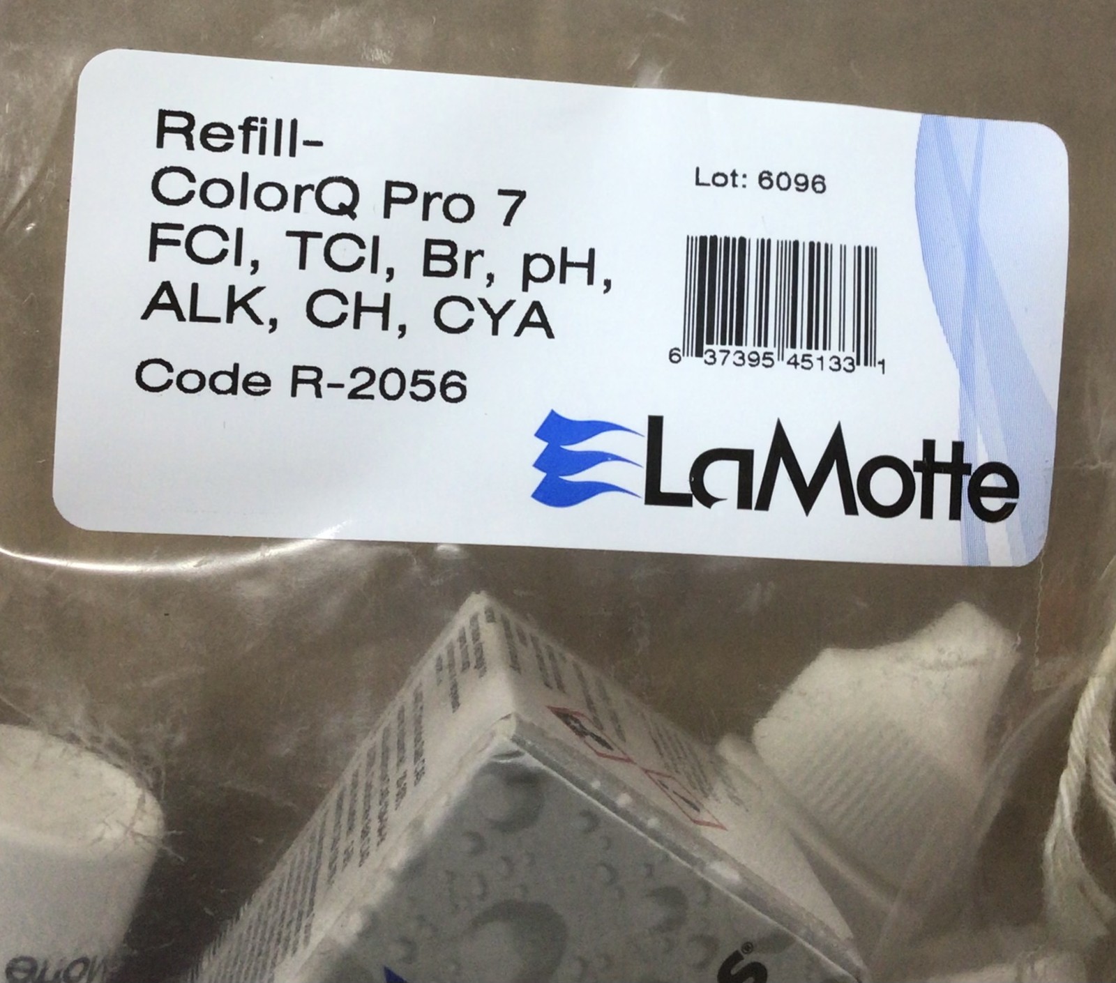 LaMotte Model Number # R-2056 ColorQ Pro 7 Test Reagent Refill Kit