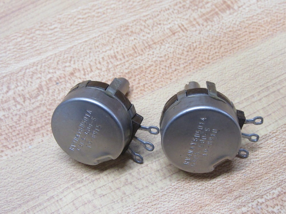 Clarostat RV4NAYSD501A Potentiometer 53C3-500-S W/O Nut (Pack of 3)