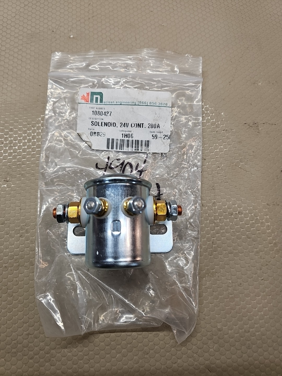 Cole Hersee 24214 24v Continuous Duty Solenoid 200A NEW