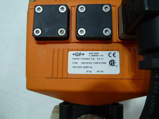 Georg Fischer .5″ 3 Way Electric Ball Valve M2545