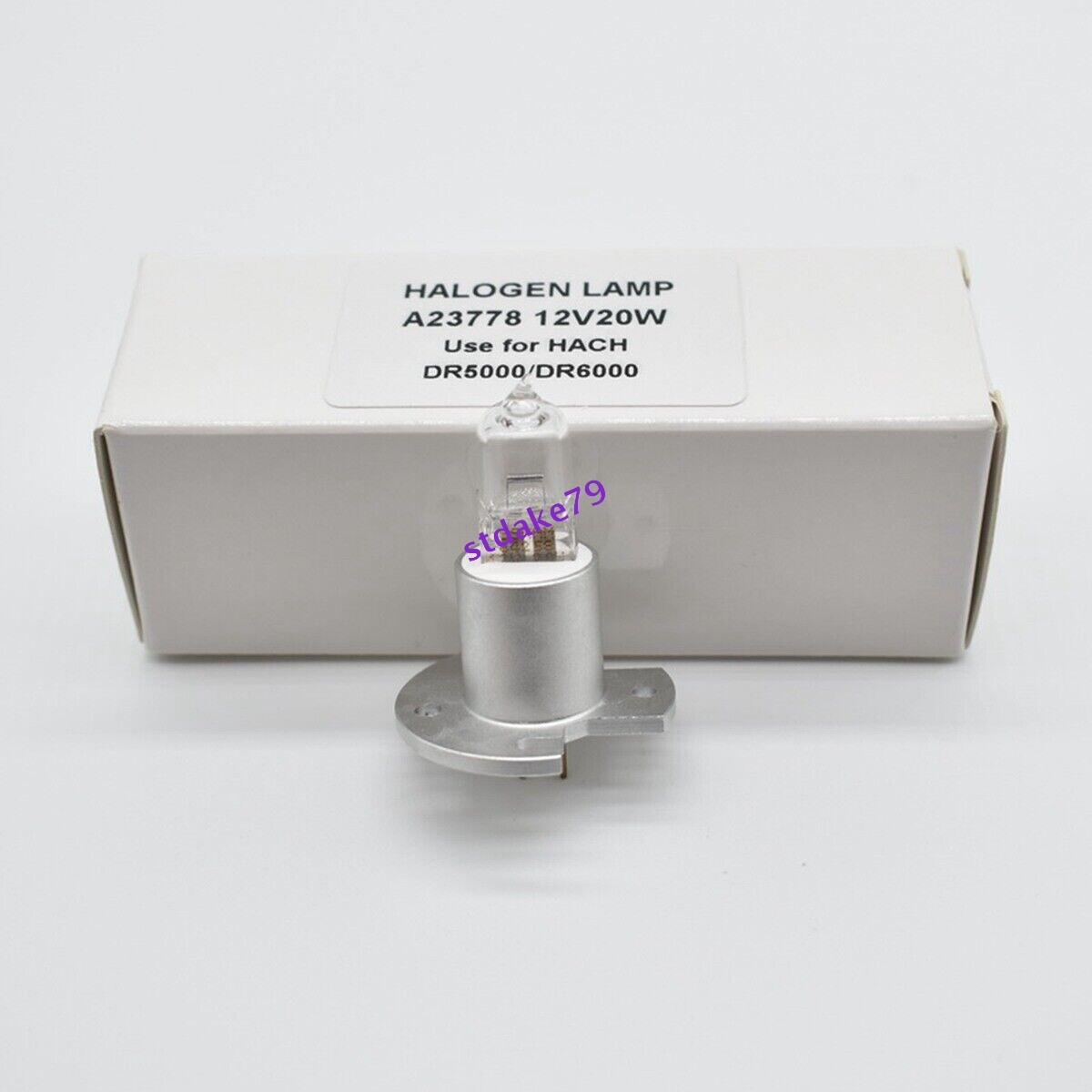 NEW A23778 12V20W Halogen Lamp For HACH DR5000 DR6000 Spectrophotometer 1PCS
