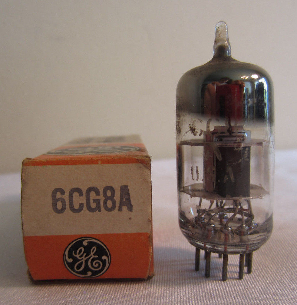 GE General Electric 6CG8A Electronic Tube In Box