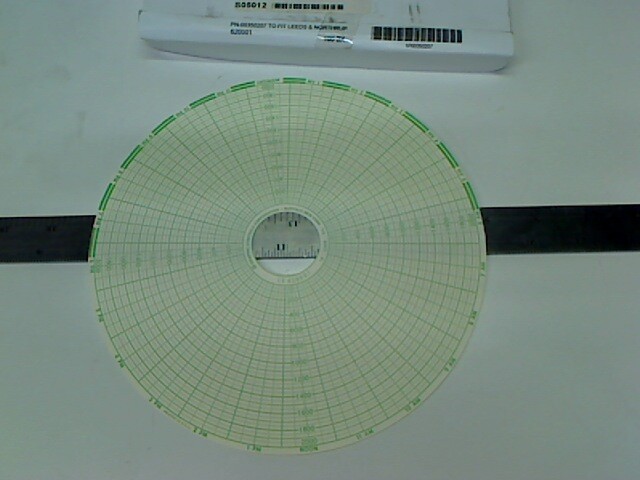 GRAPHIC CONTROLS ROUND RECORDING CHART 100pcs LS620001