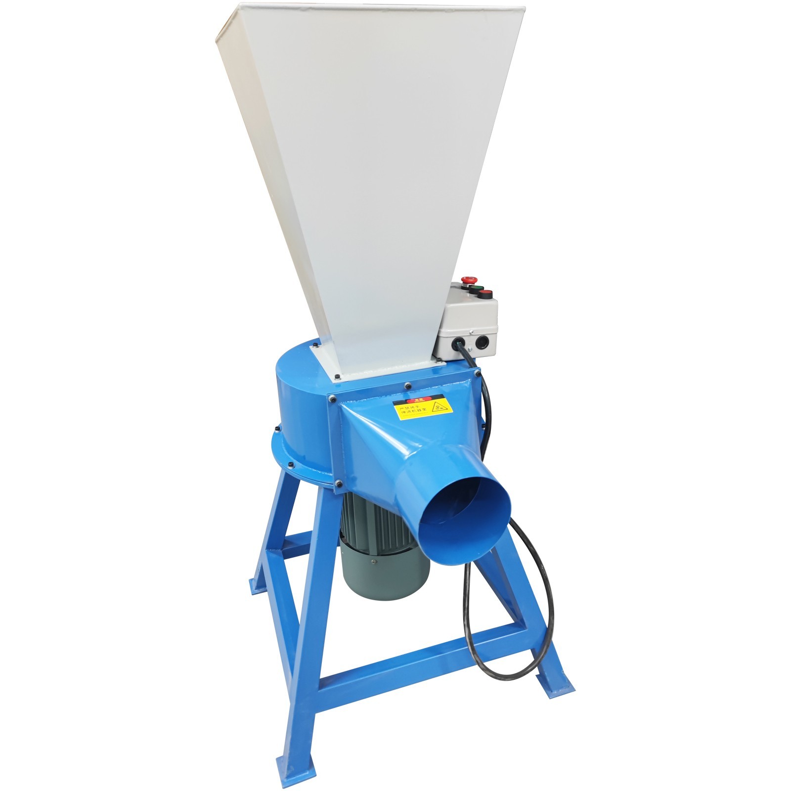Sponge Crusher Sponge Corner Waste Mill Grinder w/20Mesh Screen 132-198LB/h 220V