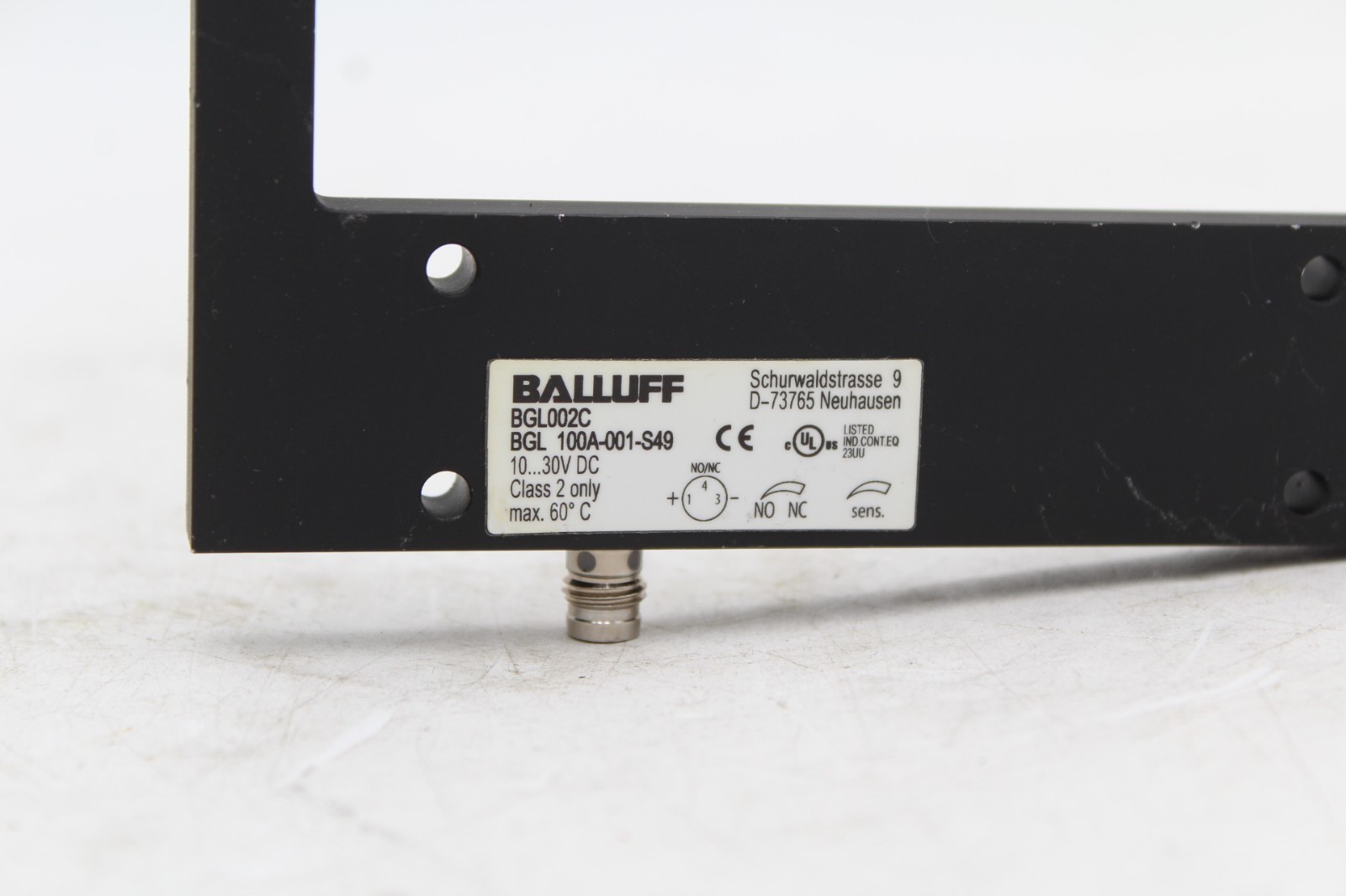 Balluff BGL002C BGL 100A-001-S49 Divergent Fork Sensor