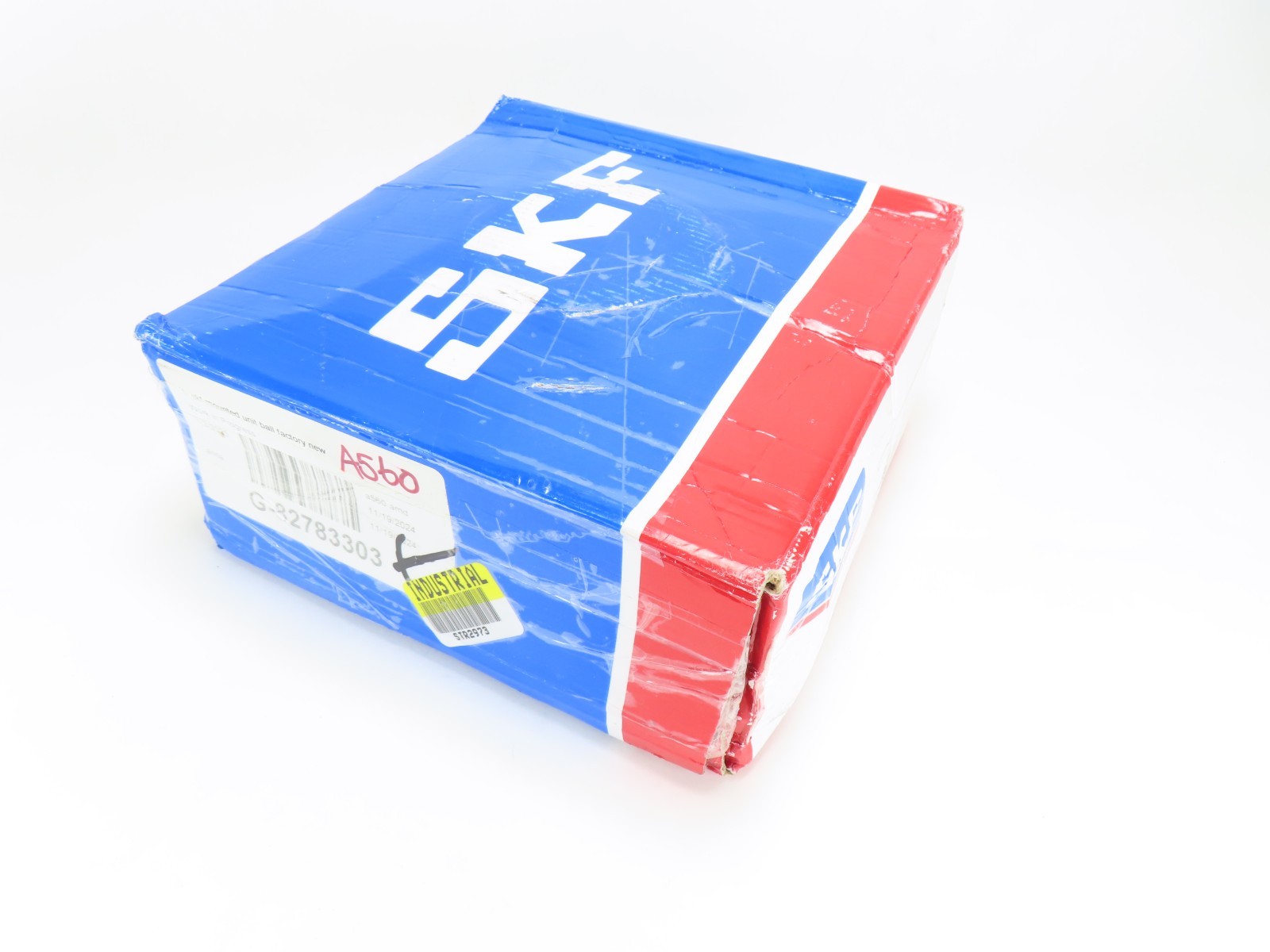 SKF F4BM 207-TF Four-Bolt Flange Ball Bearing 2-7/16″ Bore FACTORY SEALED NIB