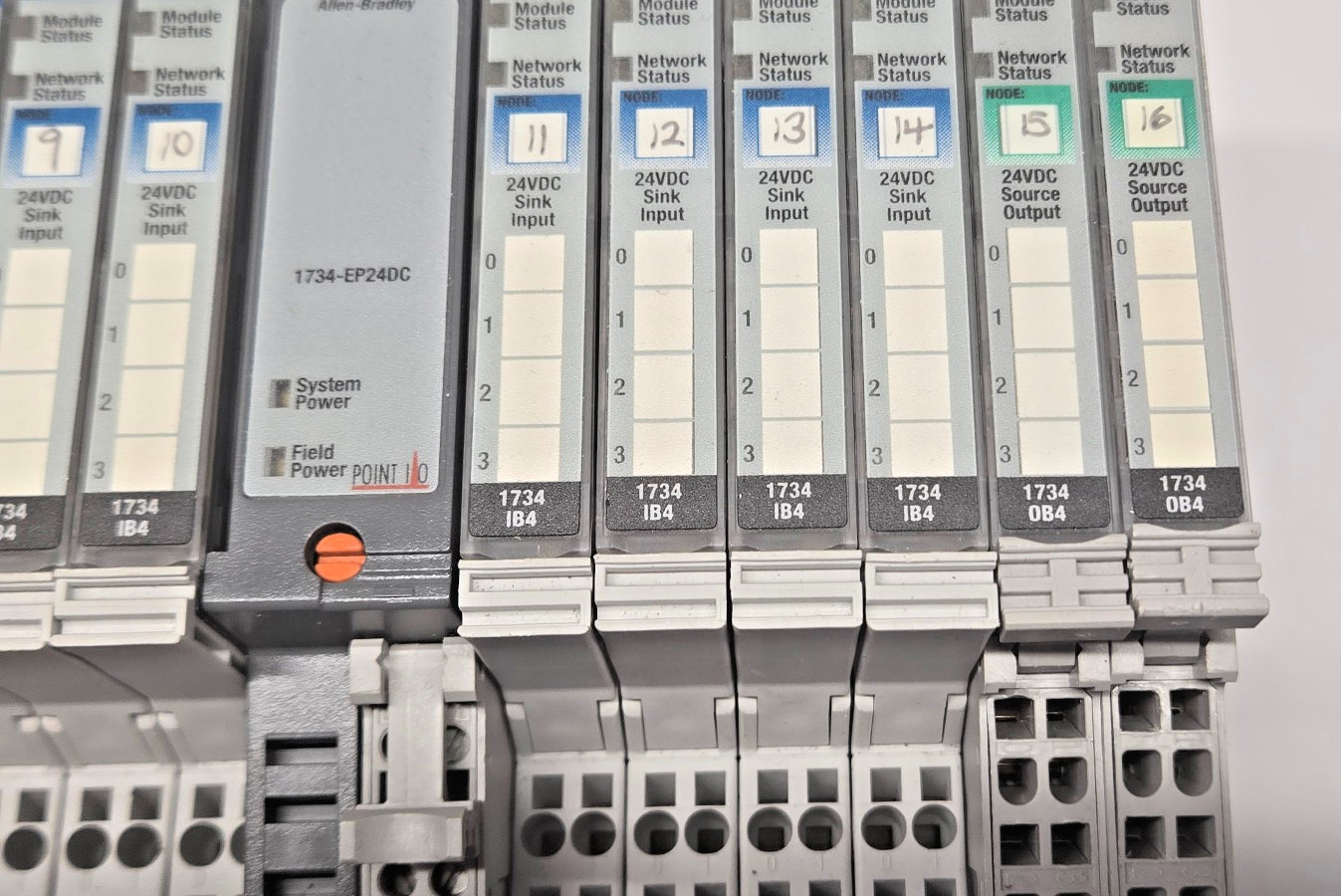 Allen Bradley 1734-AENTR / 1734-EP24DC / 1734-IB4 / 1734-OB4 LOT