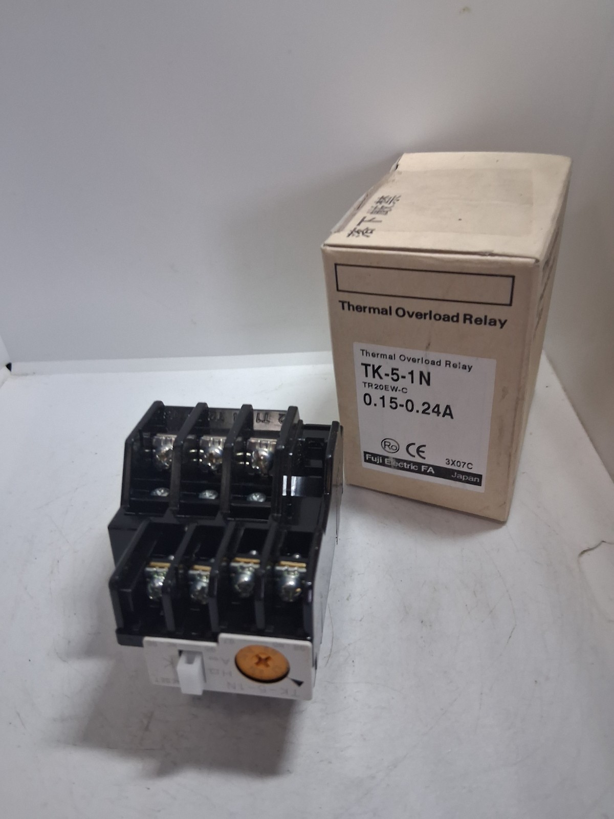 FUJI 872C-A5N18-N3 THERMAL OVERLOAD RELAY 0.15-0.24A NIB