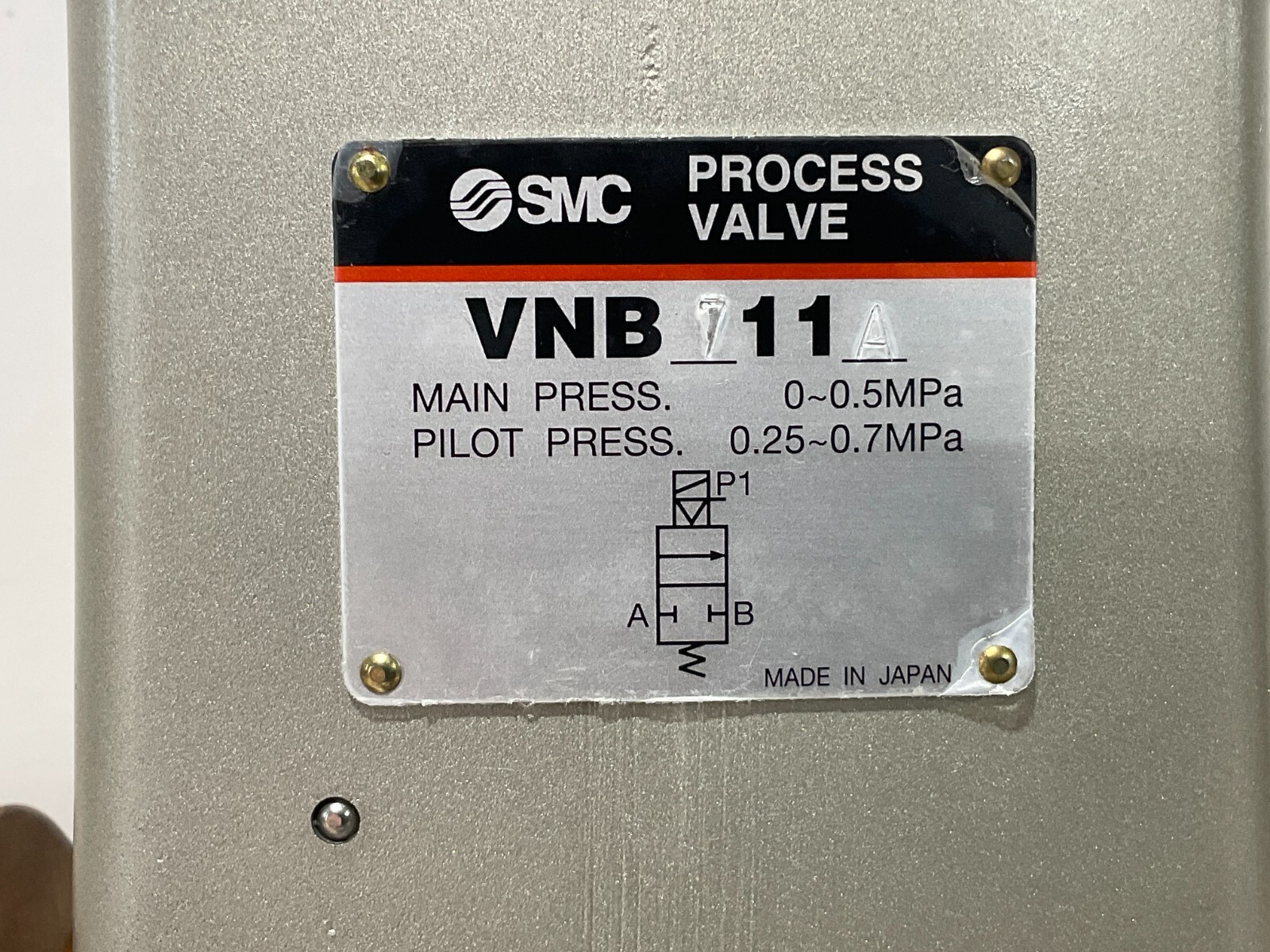 SMC VNB711A w/ 2″ Brass NEW