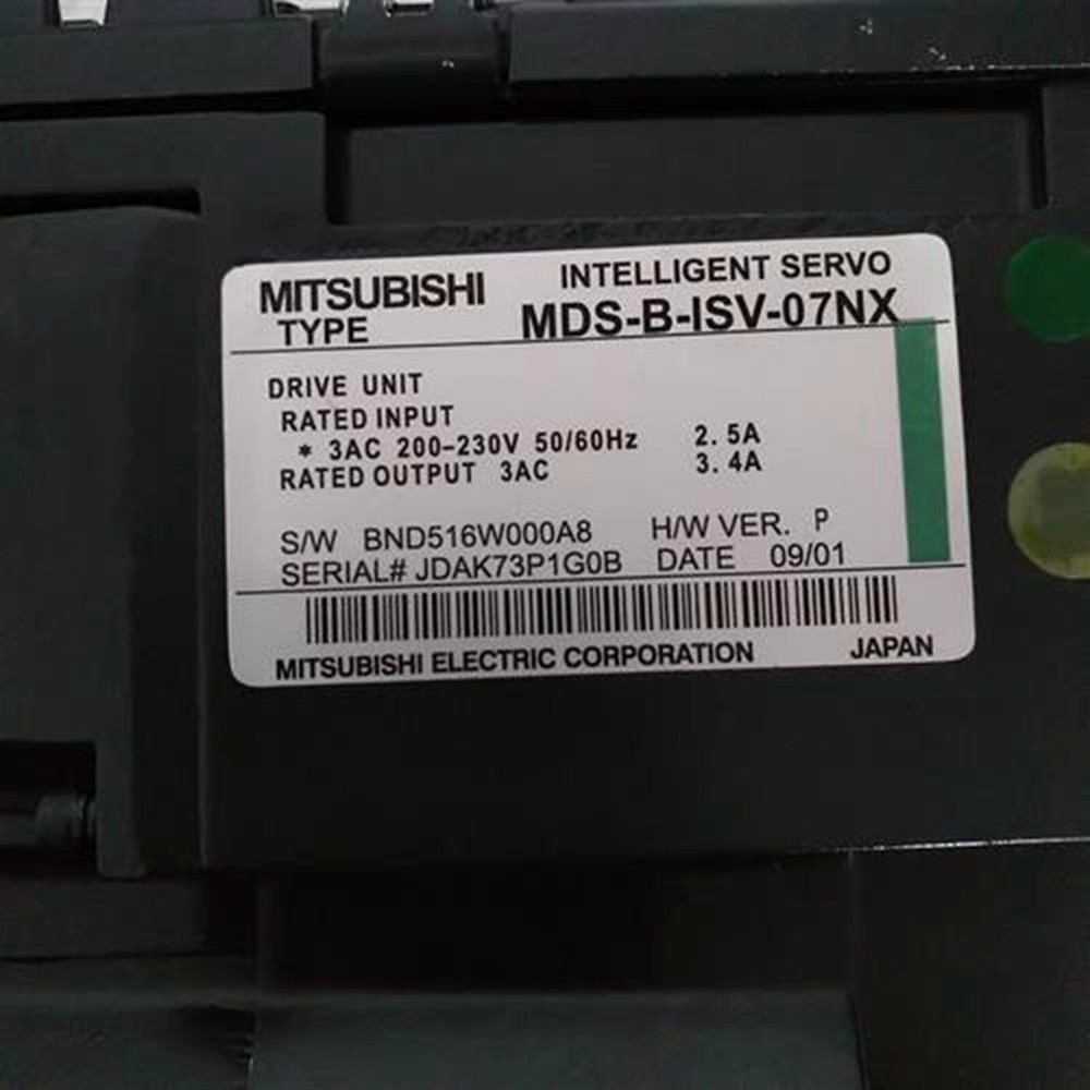 NEW MITSUBISHI MDS-B-ISV-07NX Servo Drive MDSBISV07NX