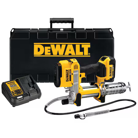 DeWalt DCGG571M1 20V MAX Grease Gun Kit 14.5 oz Cartridge 10000 PSI
