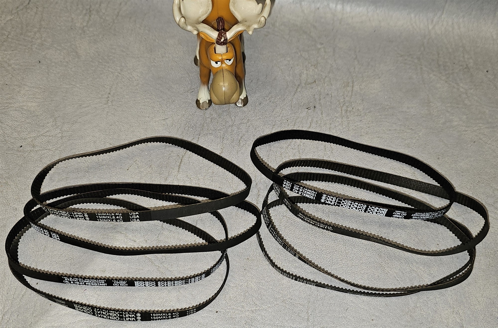 150MXL6.4G Bando Synchro-Link Timing Belt NATO PT8150064 Lot of 8