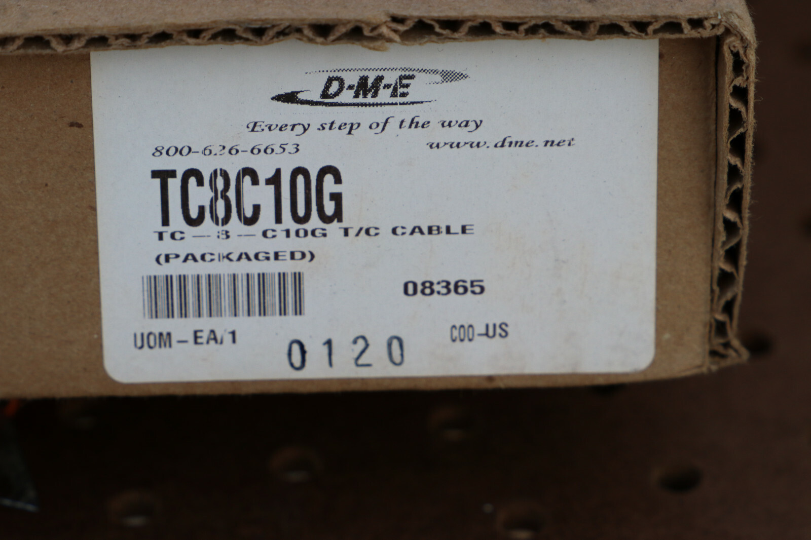 DME TC8C10G MOLD THERMOCOUPLE CABLE TC-8C-10G T/C