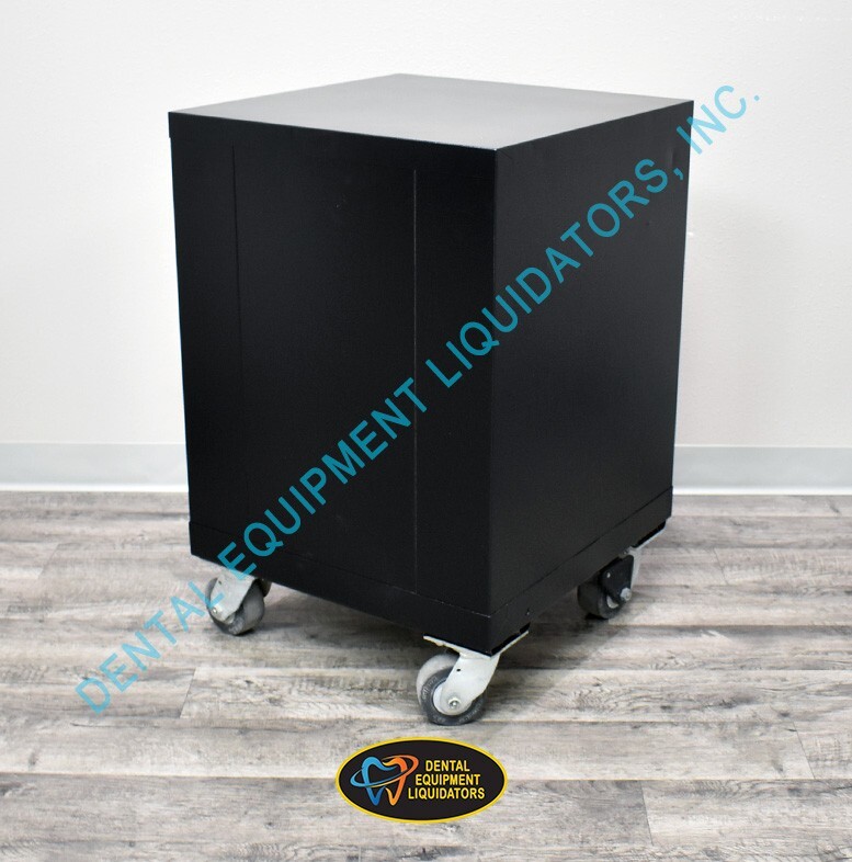 Lista 5 Drawer 22-1/2″W Black Steel Industrial Mobile Storage Cabinet