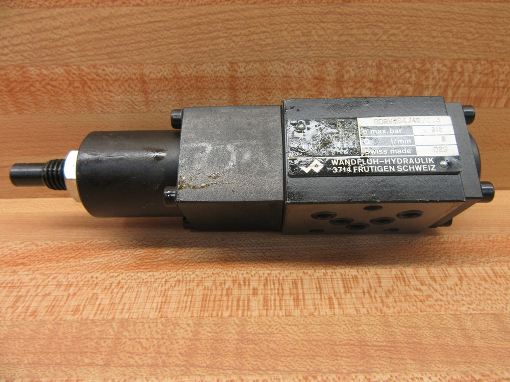 Wandfluh BDRVdB4/40 Pressure Reducing Valve BDRVdB440