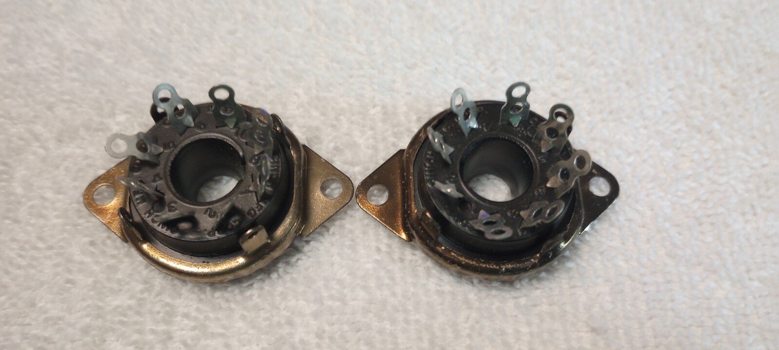 TRW-Cinch 8EB New (2) Octal Sockets!