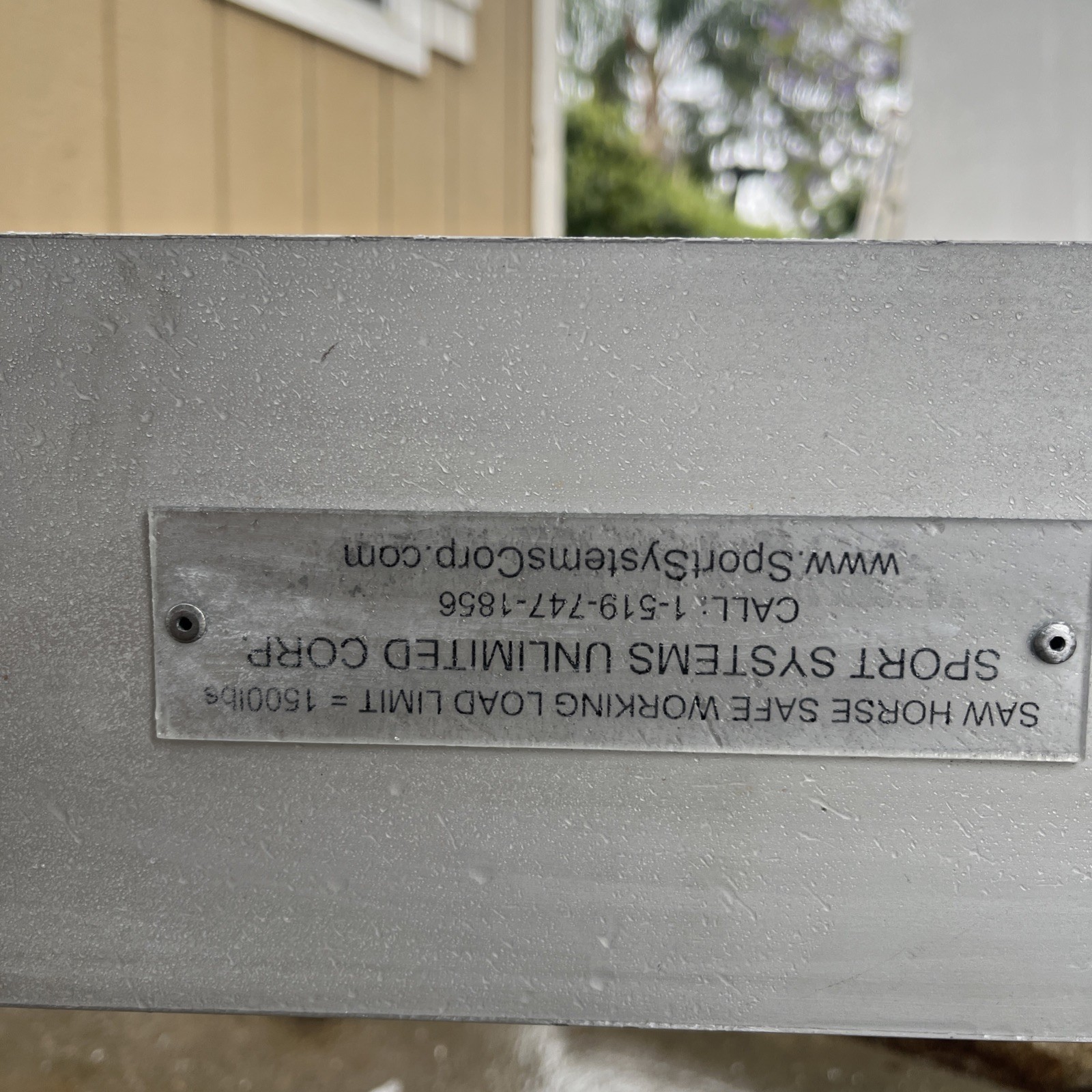 Heavy Duty Aluminum Sawhorses
