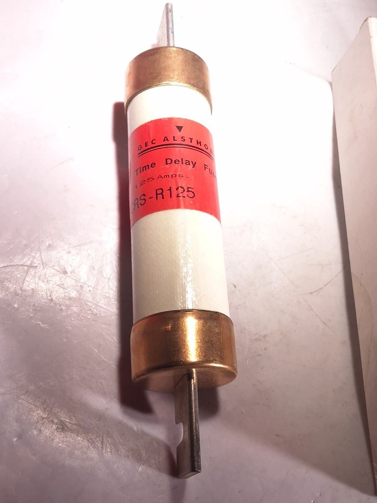 GEC ALSTHOM CRS-R125 TIME DELAY FUSE 125A