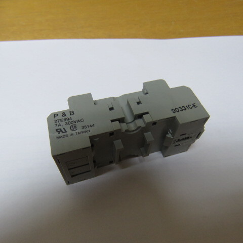 POTTER AND BRUMFIELD 27E894 Qty of 1 per Lot Relay Socket Screw, 4 Pole Potter,