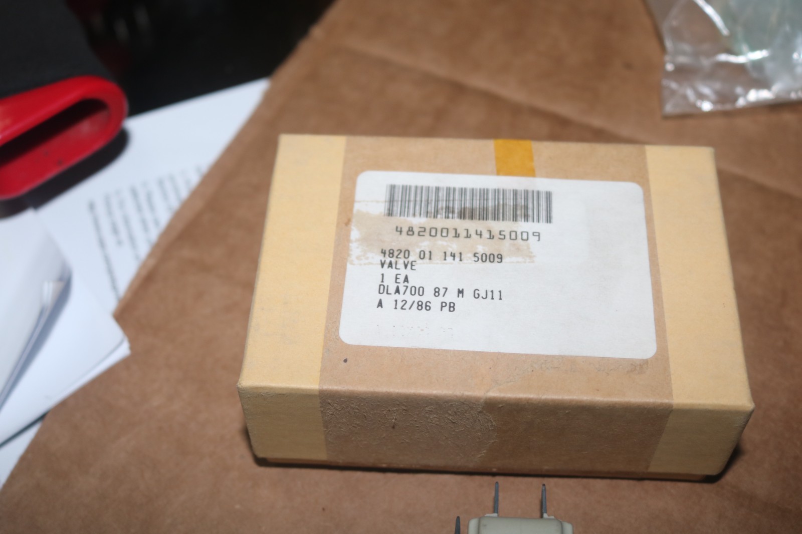 NOS Wascomat washing machine valve PN 471-8203-01 4820-01-141-5009