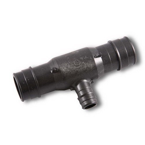 Uponor Wirsbo PexPLUS Expanding Reducing PEX Tee, 3/4″ x 1/2″ x 3/4″