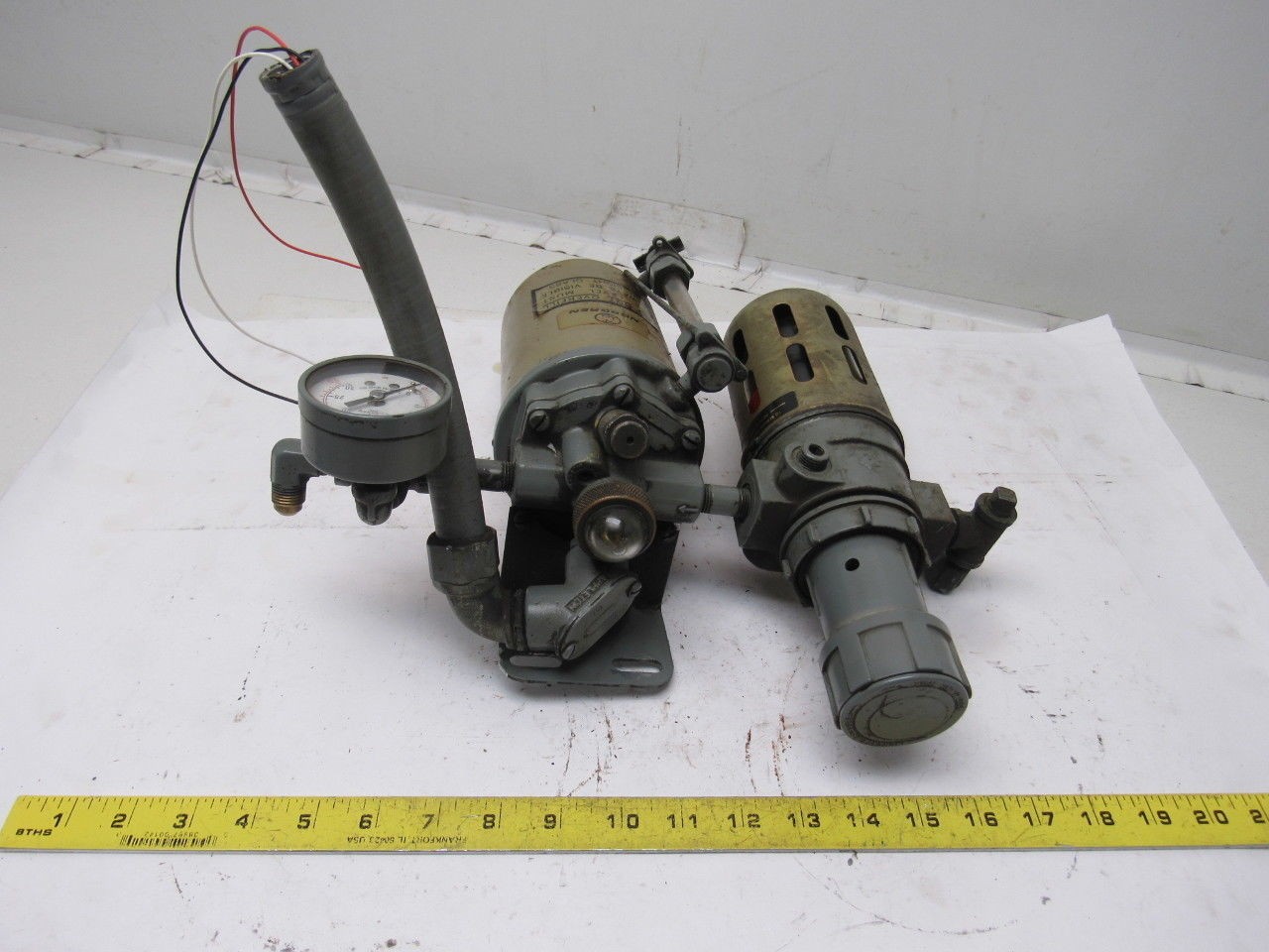 Norgren Inline Filter Regulator Pulse Mist Lubricator 1/4″ Ports