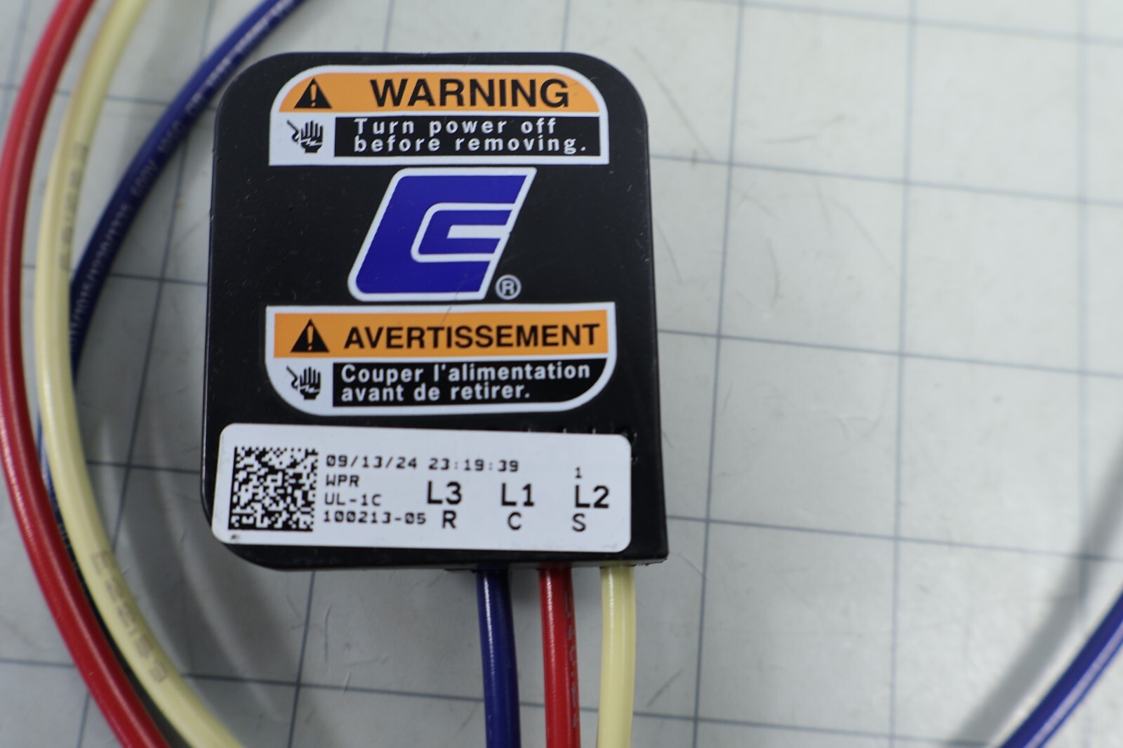 Copeland 100213-05 / SA8958 Molded Plug Compressor Harness 46″ Long Wires NEW