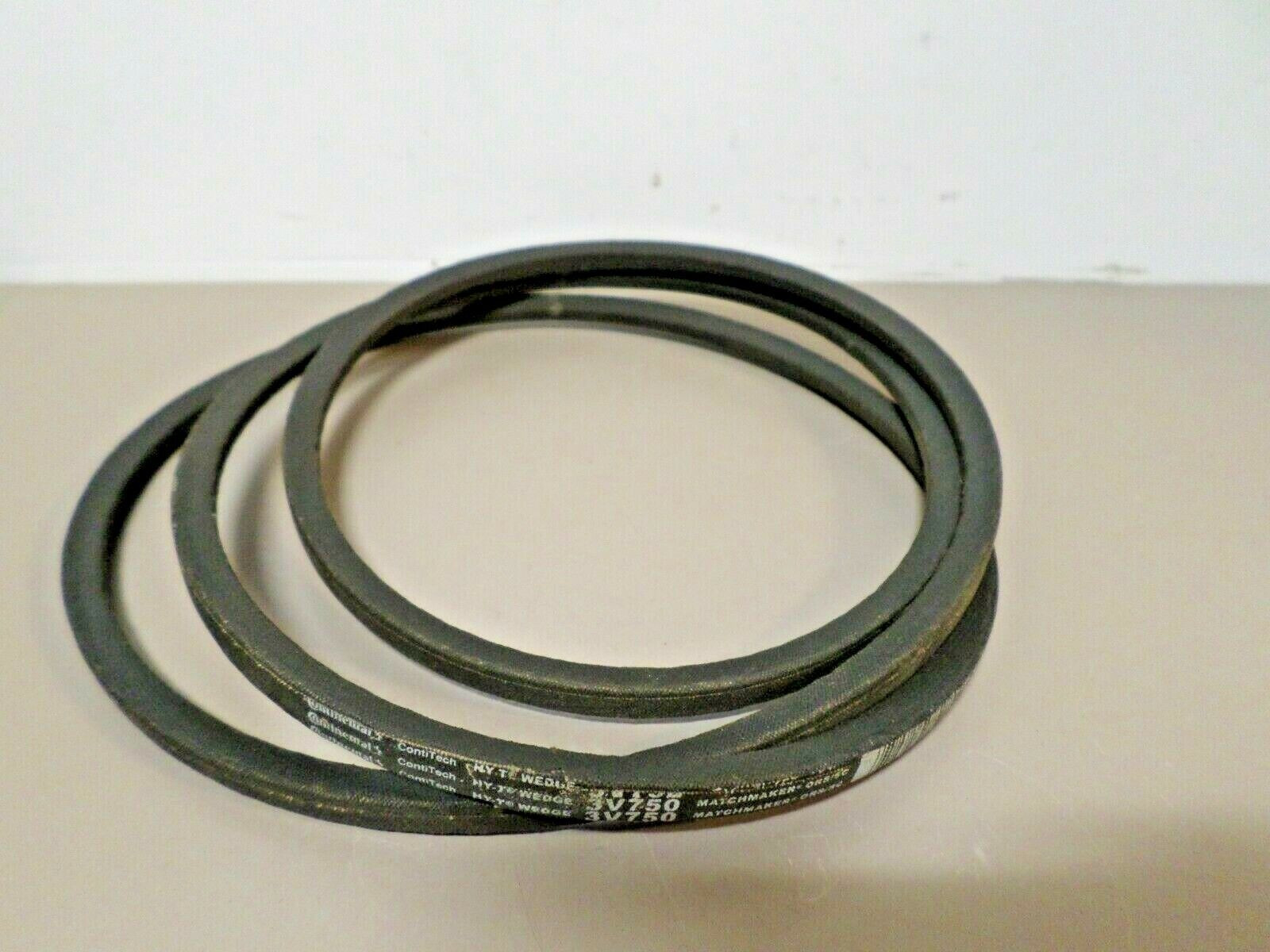 Continental 3V-750 V-Belt 3/8-in x 75-in
