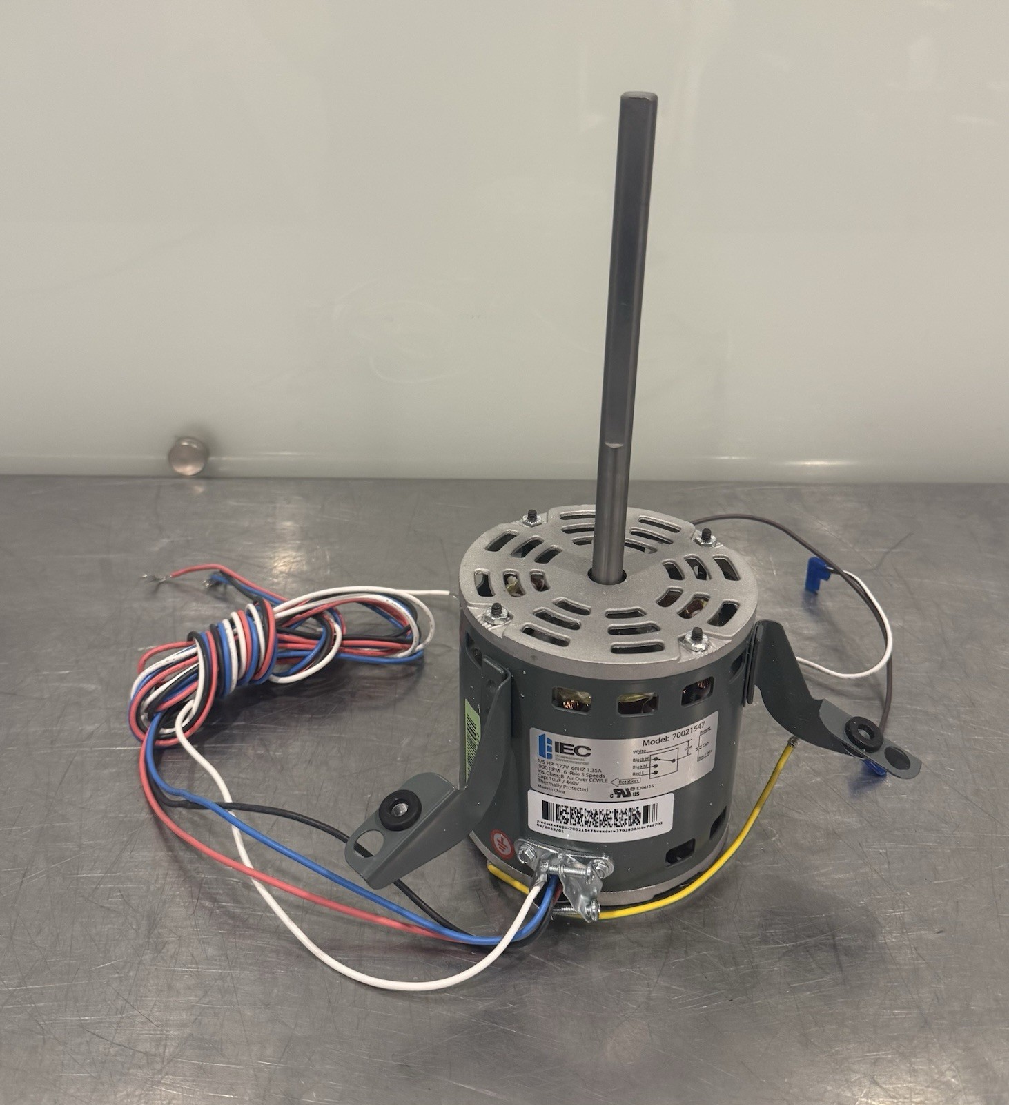 70021547 Motor 1/5 HP 277V 900 RPM 1.35A 3 Speeds E020-70021547 NEW! SHIPS FREE!