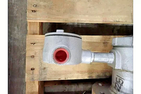 Wiegand 240V 3PH 9KW industrial Immersion Heater Flange Mount Emerson TM-3XXE3