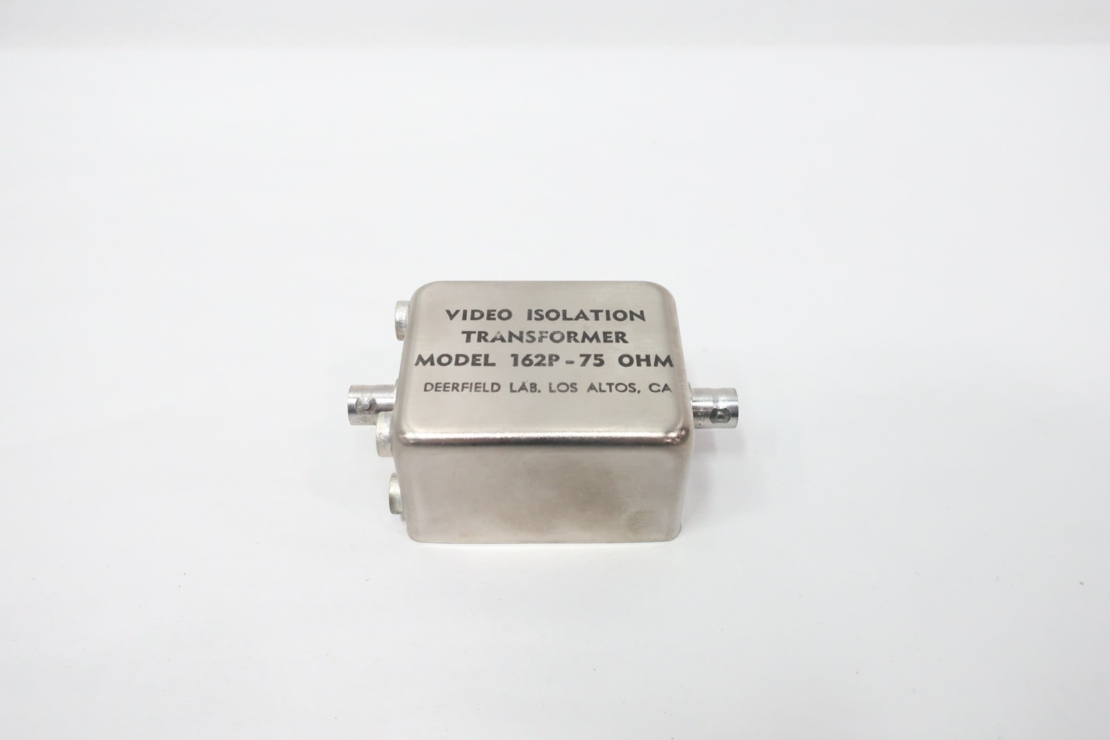 162P-75 Video Isolation Transformer 75 Ohm