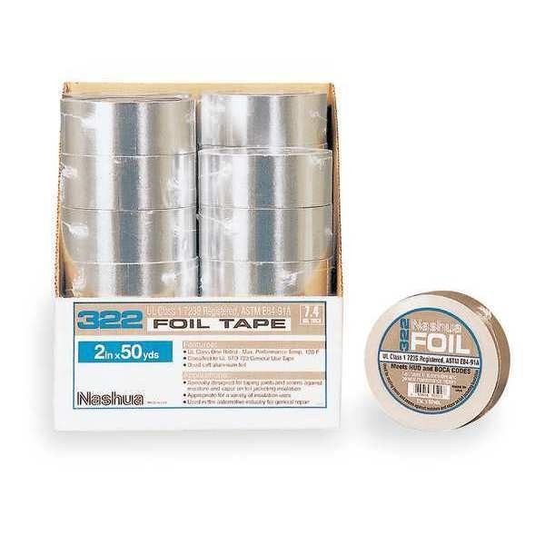 Nashua FoilTape, Aluminum, Silver, 50ydL