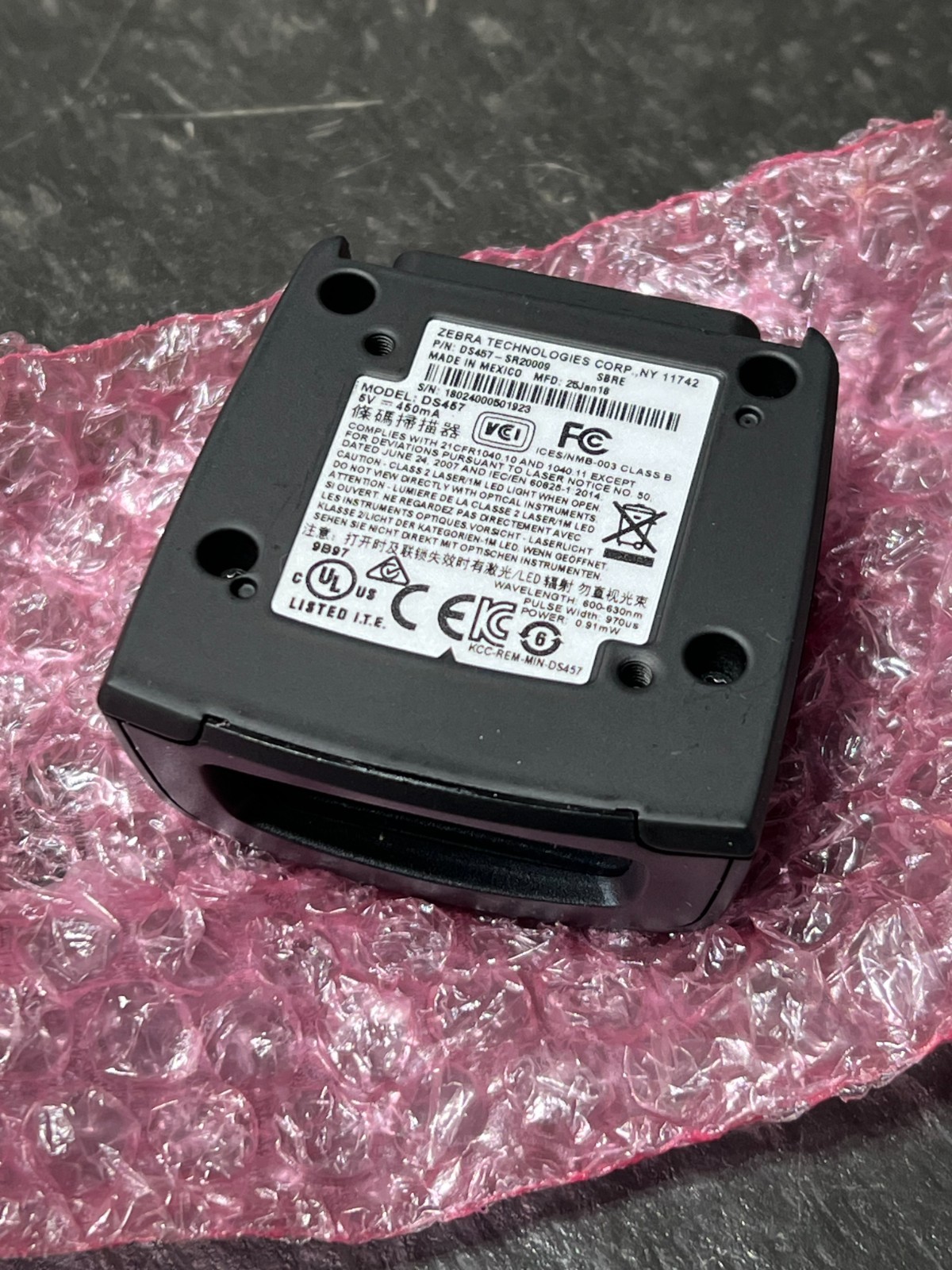 zebra ds457-sr20009 nos no box