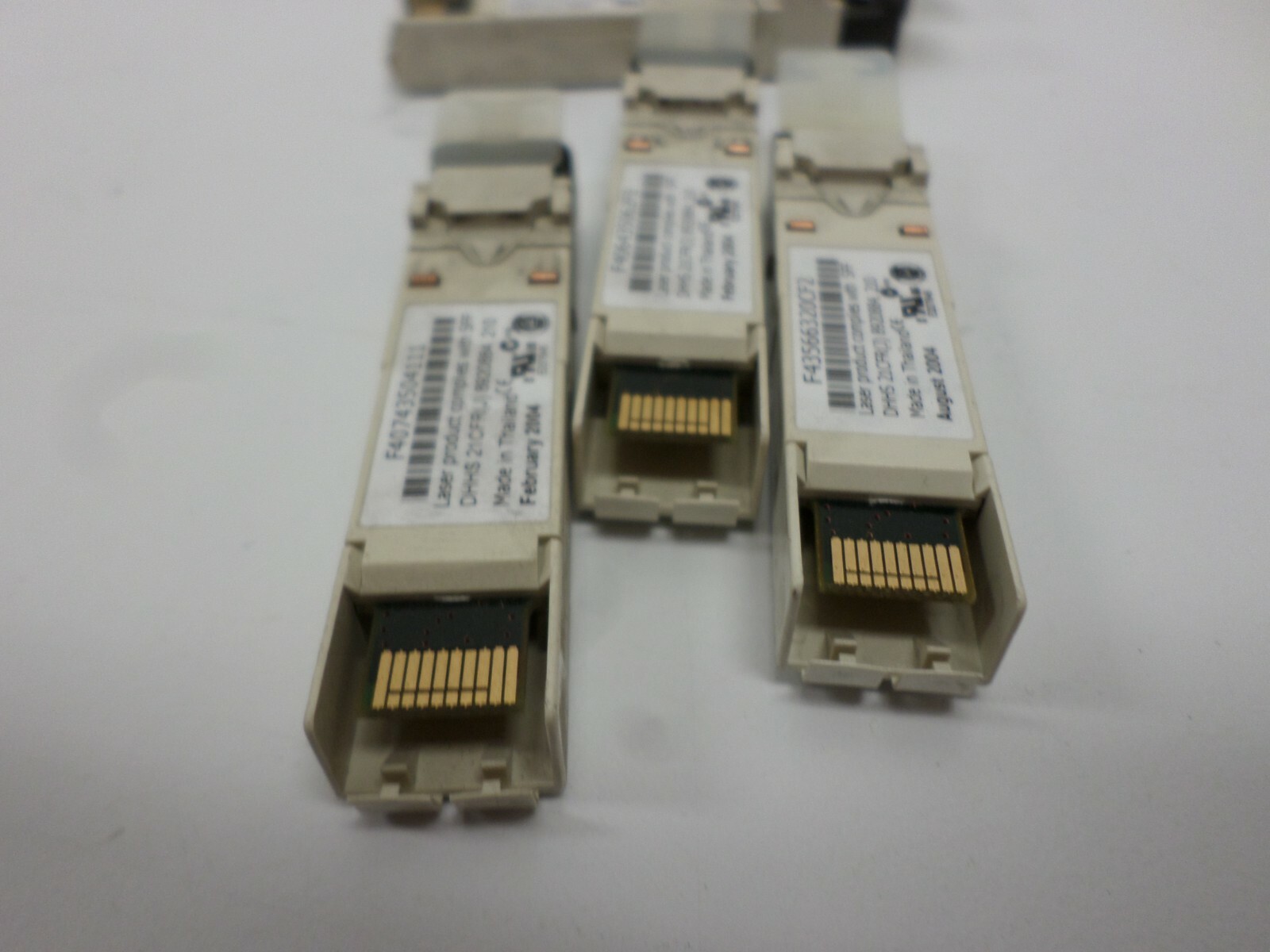 LOT of 10 JDS Uniphase JSPR21S002304, SFP 2GB Optical Transceiver GBIC Module