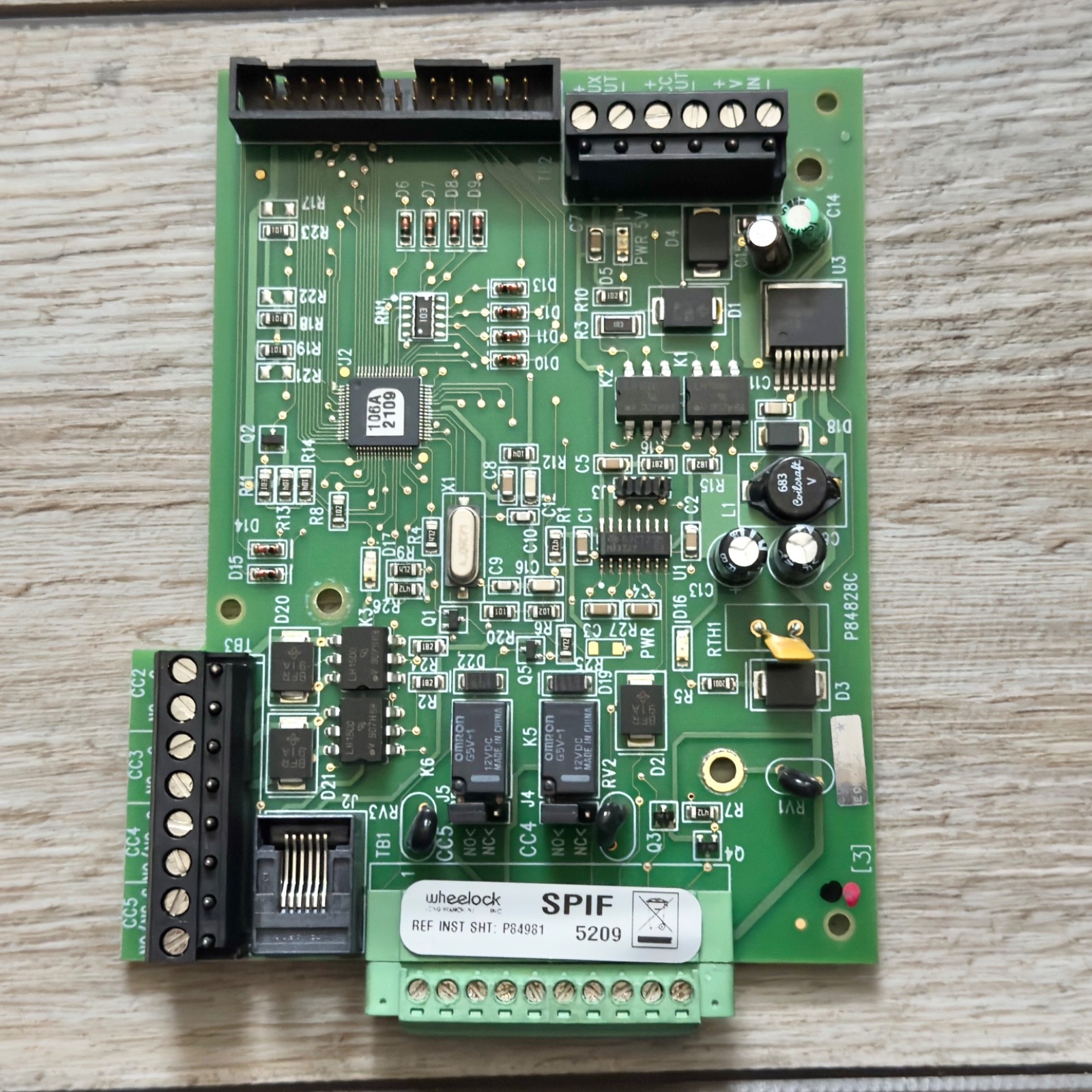 Wheelock FACP Fire Alarm Control Panel Interface Module For SP40S
