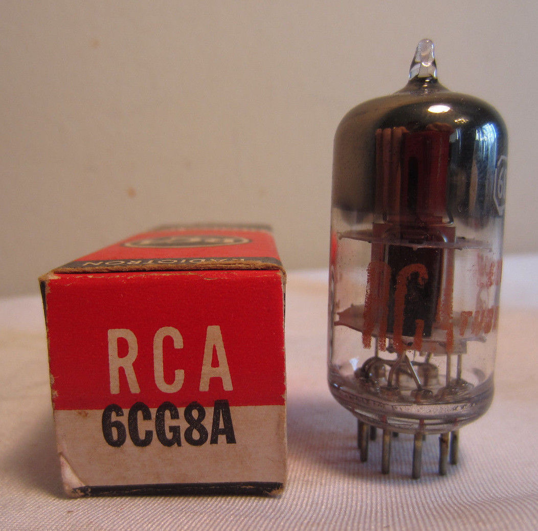 RCA 6CG8A Electron Radiotron Electronic Vacuum Tube In Box