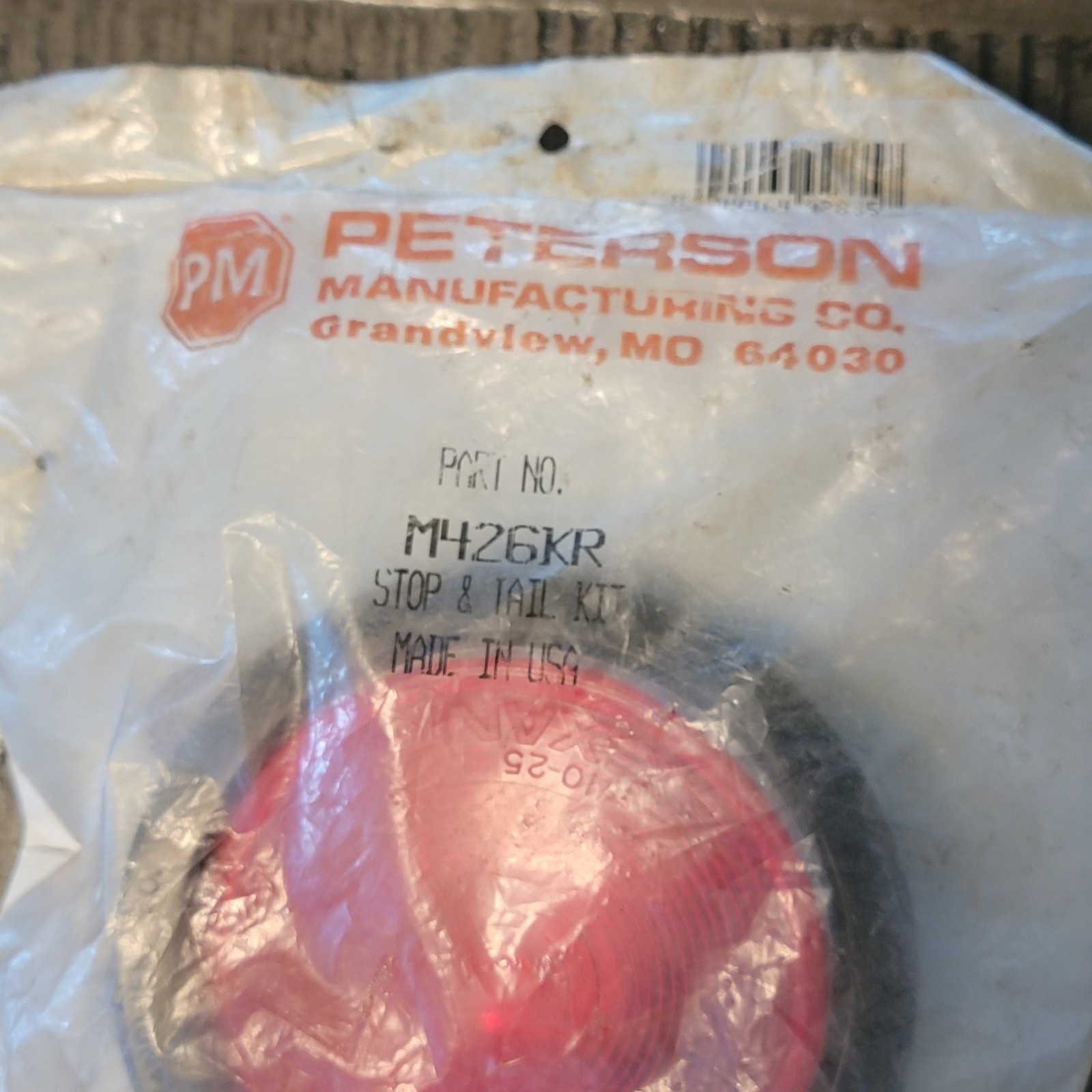 Peterson Manufacturing Co M426KR Stop & Tail Light Kit Sealed Made In USA