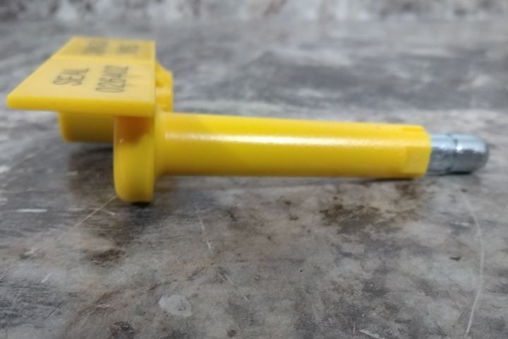 Tydenbrooks 1061065 200 Pk 3,000 Lb Breaking Strength 8 Digit Yellow Bolt Seals