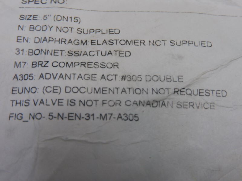 ITT .5-N-EN-31-M7-A305 90PSI .5″ NSNP