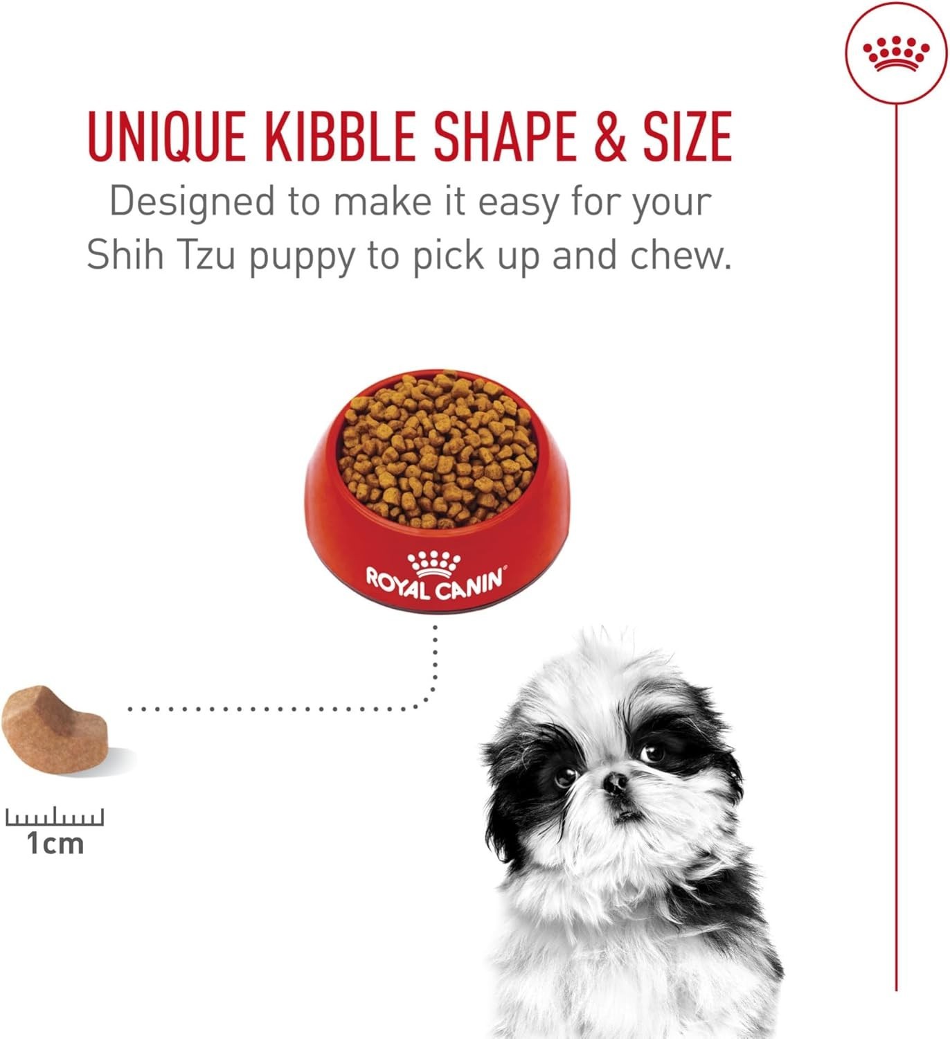 2 PACK – Royal Canin Breed Health Nutrition Shih Tzu Puppy Dry Dog Food, 2.5 lb