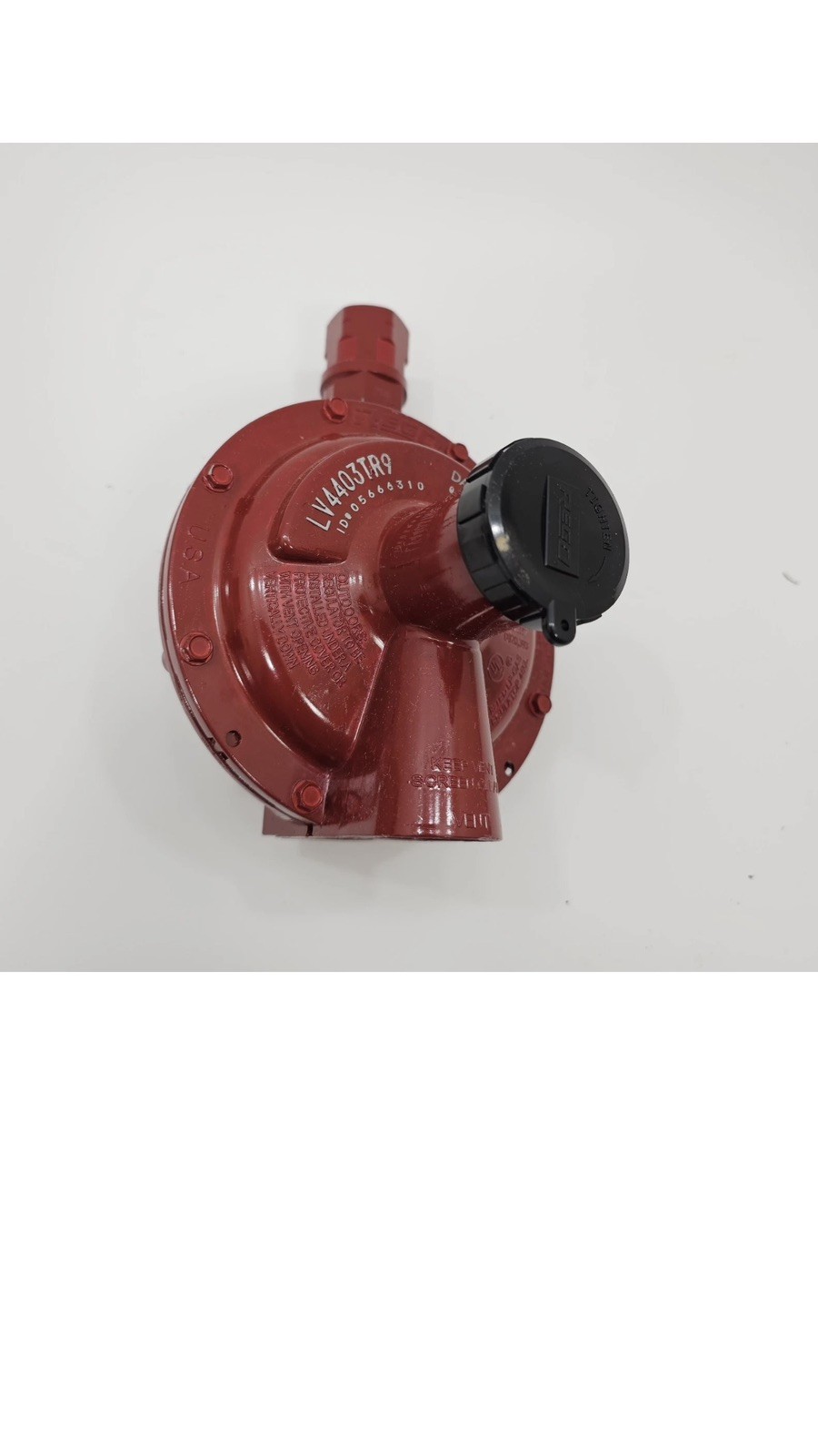 REGO LV004403TR9 1st Stage Propane Regulator FPOL Inlet 1/2″