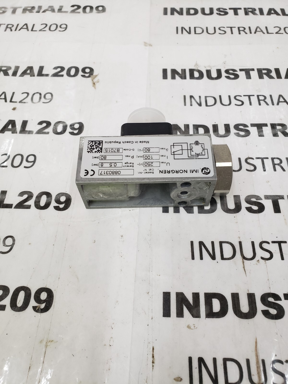 IMI NORGREN 0880317 DRUVKSCHALTER PRESSURE SWITCH