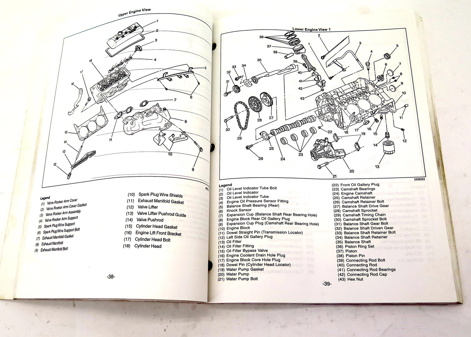 Caterlillar Lift Truck GM 4.3L & G6 Gasoline Engine Service Manual 99789-84110
