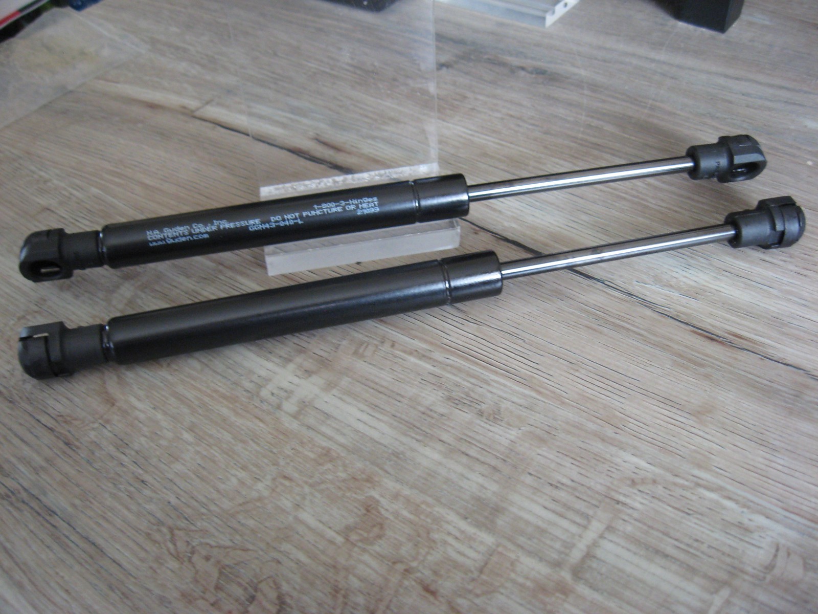 NEW Pair Guden GGN43-040-L Gas Shock Cylinder Dampers EF120 Ends – Duke 524305