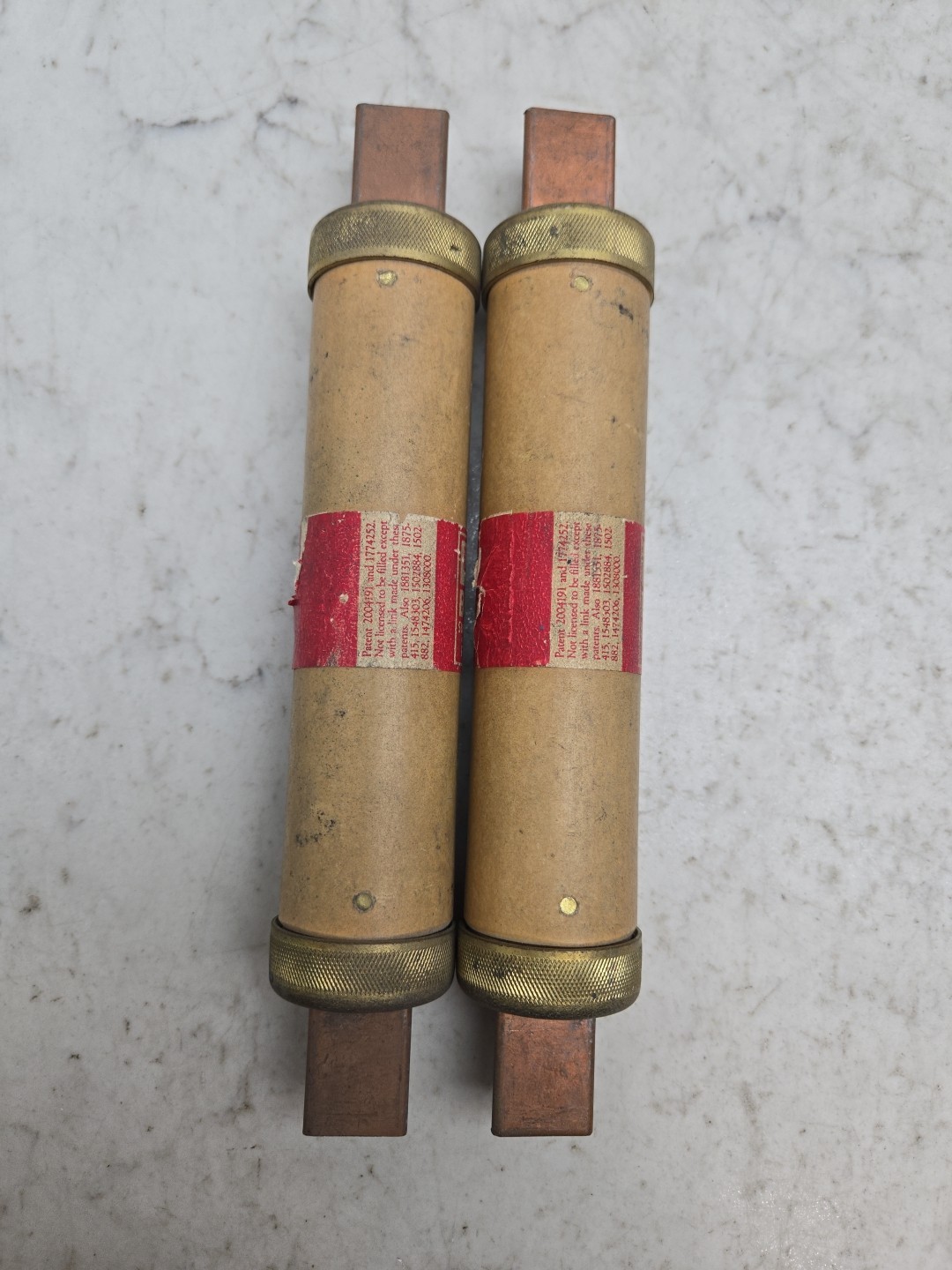 Mixed Lot of 7 Class RK5 80A Fuses Bussmann FRSR80 Buss RES80 600V Time Delay