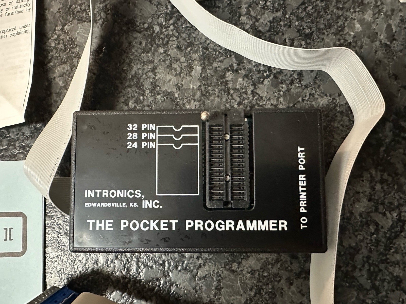 INTRONICS THE POCKET PROGRAMMER READING WRITING EPROM w/ Walling Datarase II